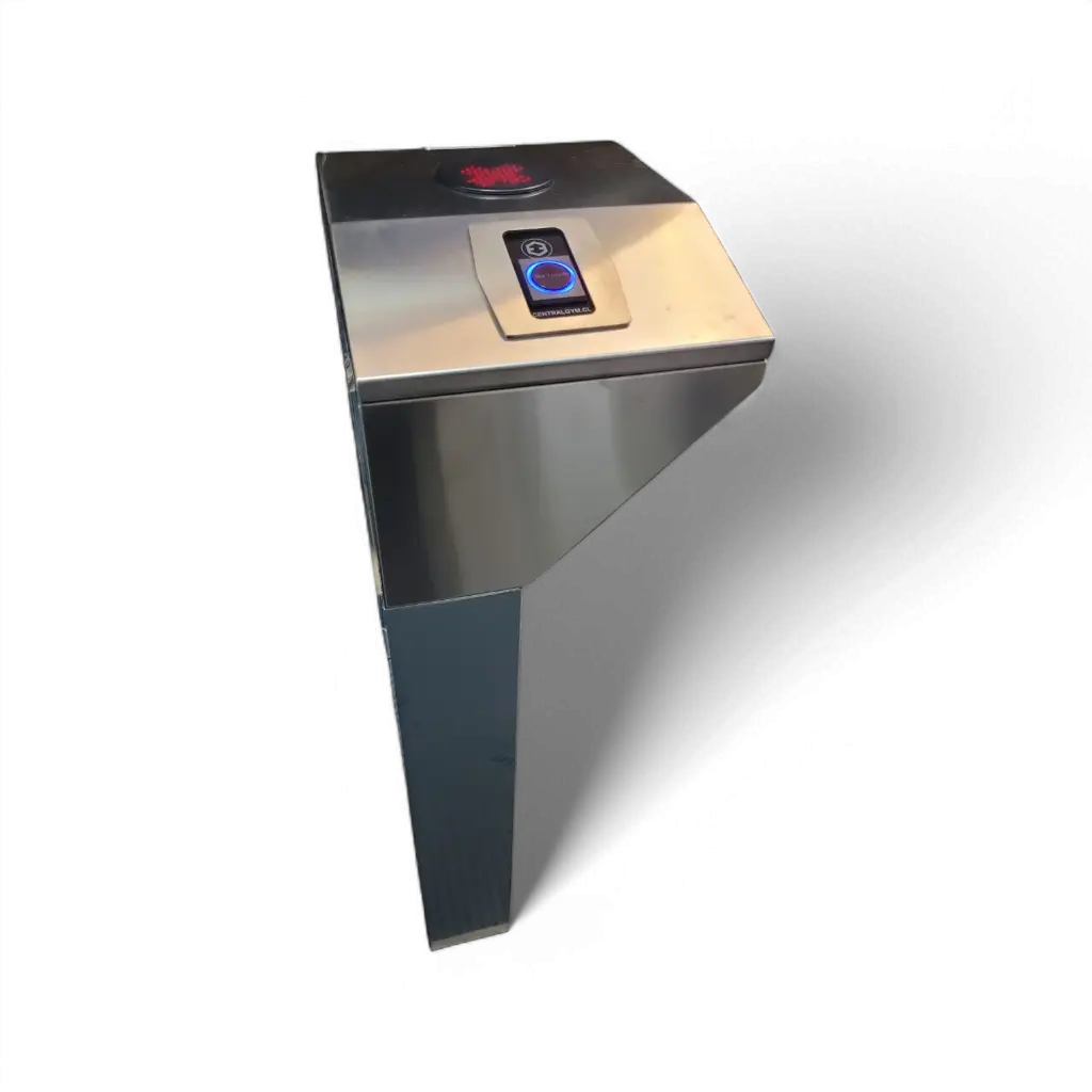 2Tec: Torniquete de Control de Acceso + Sensor de Salida No Touch