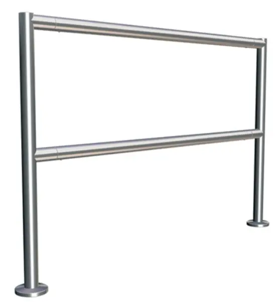 Baranda Ensamblada de Aero Inoxidable
