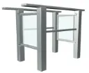 Puerta Unidireccional Mecánica de Doble Aspa