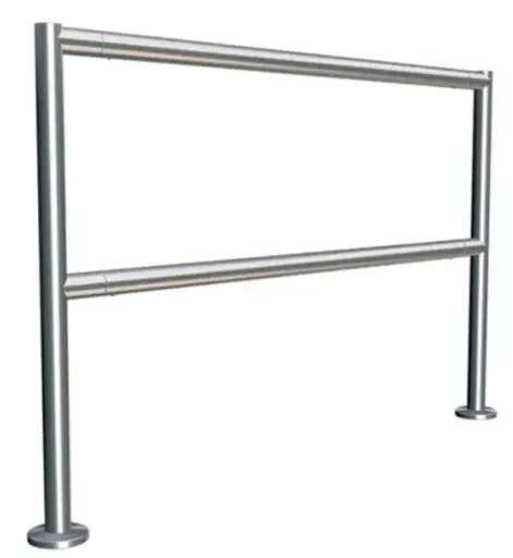 Baranda Ensamblada de Aero Inoxidable